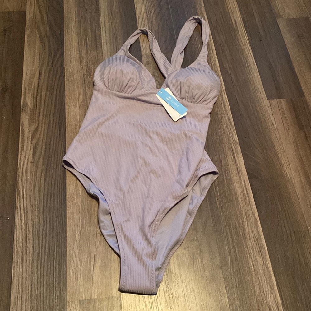 CupShe ribbed swimsuit